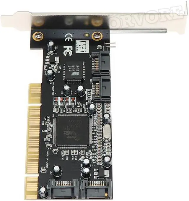 Alt view image 4 of 5 - PCI adapter 4 Ports  RAID to PCI Adapter controller card For Desktop/Computer