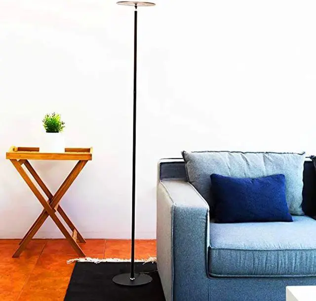 Alt view image 4 of 5 - Modern led floor lamp decor creative Table Lamp for Living room Bedroom Study Standing Light Fixture Home Decor Luminaire