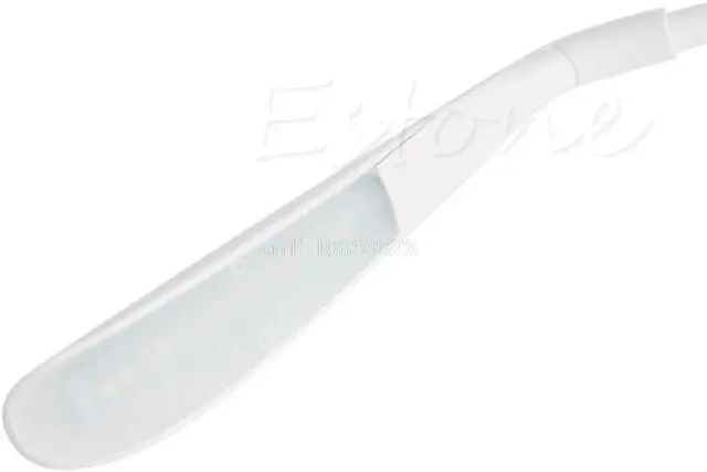 Alt view image 3 of 5 - Lamp Dimmable USB Rechargeable Touch Sensor LED Clip-On Table Reading Light Lamp