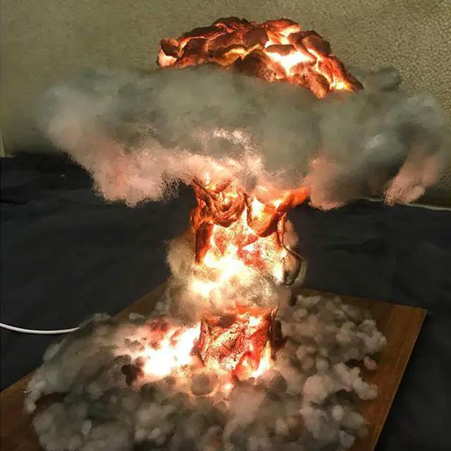 Alt view image 3 of 7 - New Arrival Iron Geometric Shape Table Lamp Nordic Style Home/ Office Decor Pretty Ornament Hot Selling