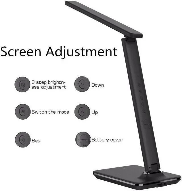 Alt view image 4 of 7 - LED Touch Control Night Light Induction Dimmer Bedside Portable Lamp Dimmable Colorful LED Table Lamps