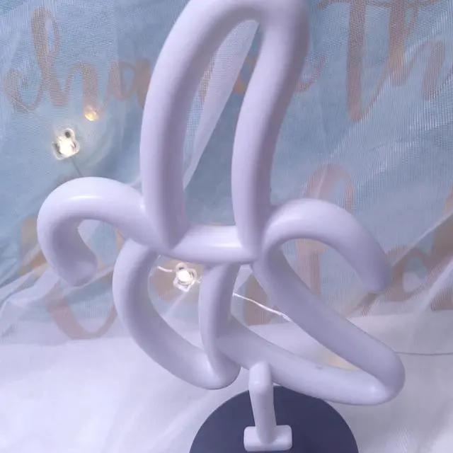 Alt view image 3 of 5 - Banana Neon LED Light Plastic Table Night Light Art Decorative Lights Decoration for Kids Baby Room