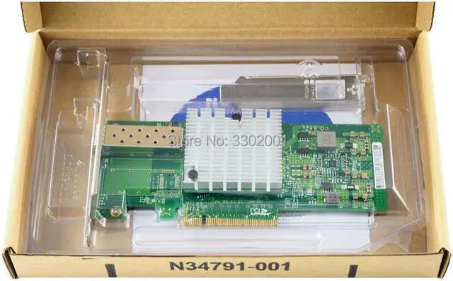Alt view image 5 of 5 - 10Gb PCI-E NIC Network Card  82599EN Chipset for  X520-DA1 Converged Network Adapter(NIC) Single SFP + Port, PCI Express X8