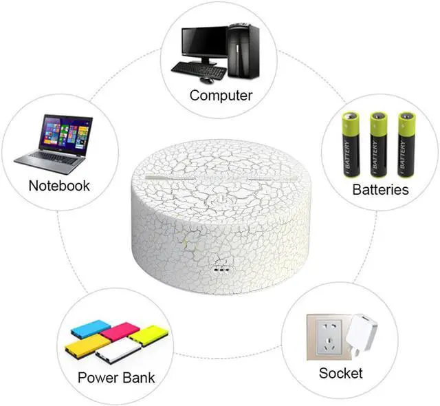 Alt view image 4 of 5 - 3D illusion LED Night Lights Star Series The Mandalorian Desk Lamp Boba Fett Wars Model Lampen For kids Birthday Xmas Gifts