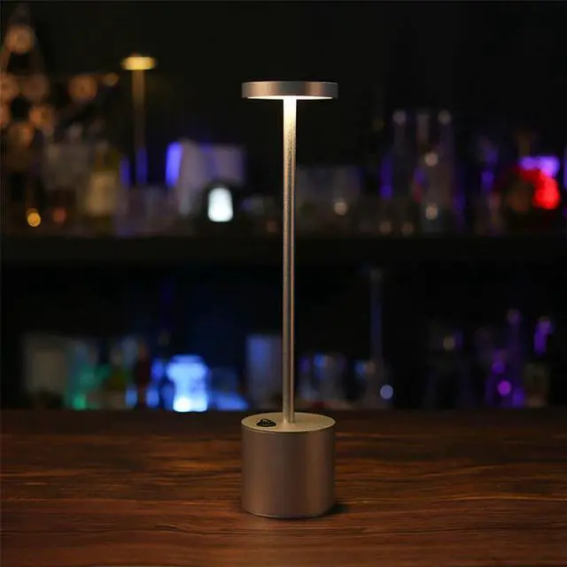 Alt view image 3 of 5 - Bar Led Table Lamps for Bedroom Dining Room Restaurant Bedside Desk Lamps Study Led Lights Fixtures Industrial Home Decor