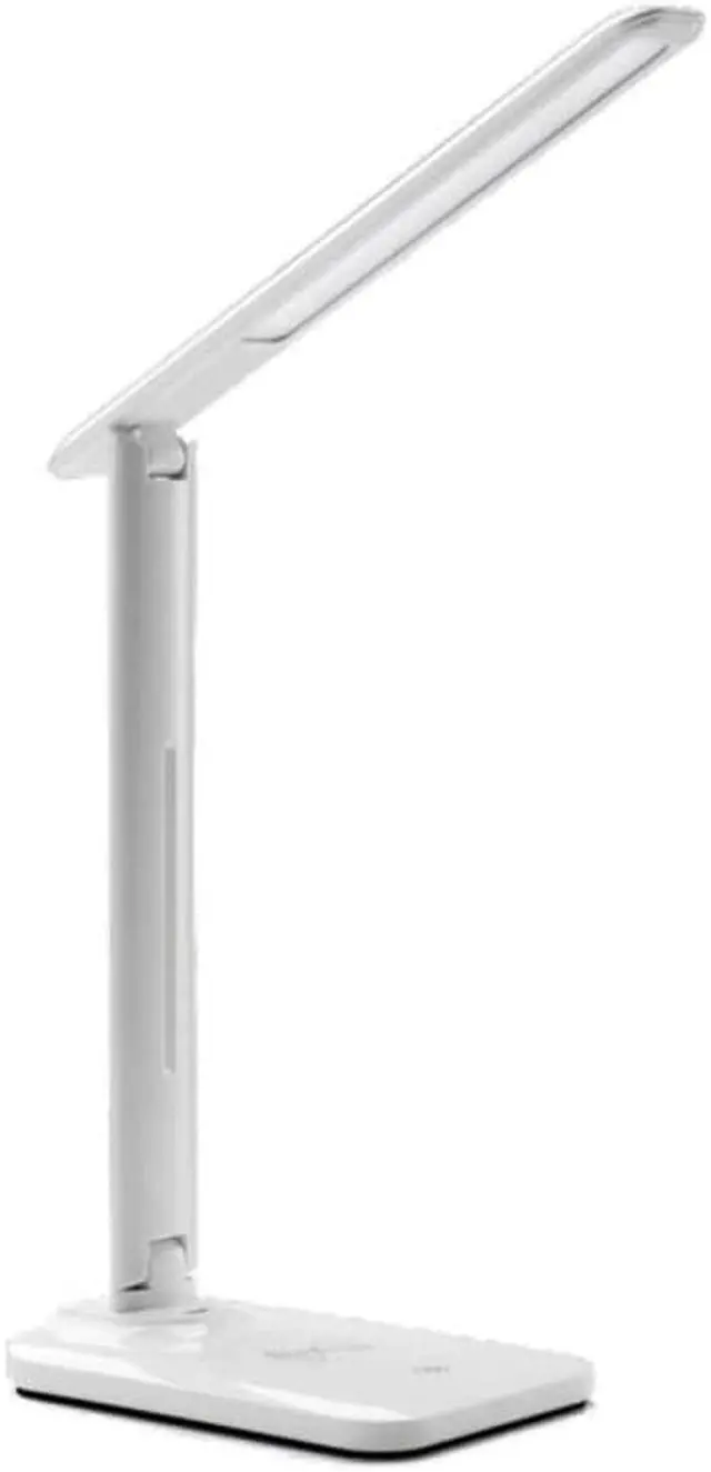 Alt view image 5 of 5 - Table Lamp Dimming Desk Lamp With QI Wireless Charger USB Output Port Adjustable Light Flexible Modern Office Table Light