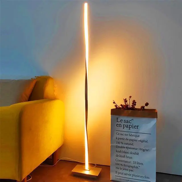 Alt view image 7 of 7 - LED Floor Lamps Lighting Living Room LED Floor Lamp Bedroom Dimming Nordic Office Standing Lamp Indoor Decor Table Lamp