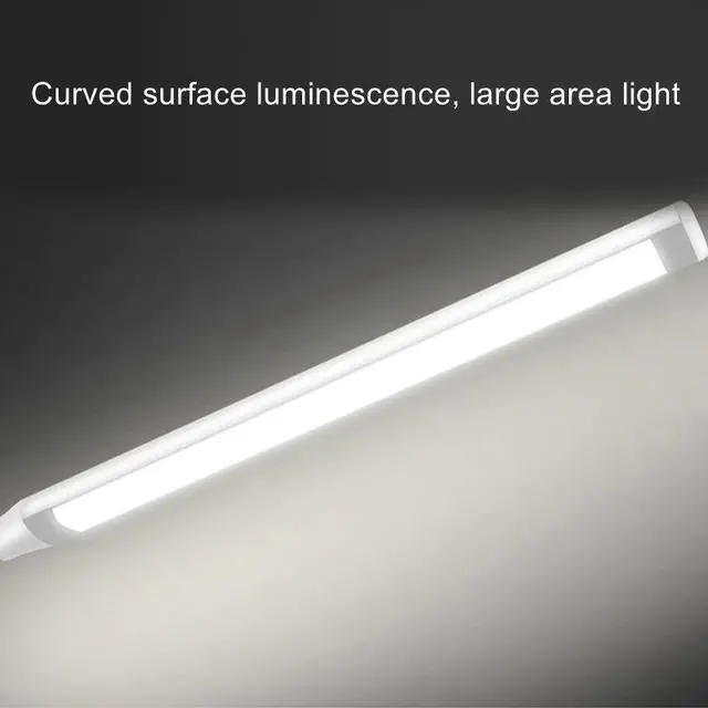 Alt view image 5 of 5 - Powered Touch Switch Sensor Control Table Lamp Eye Protect LED Desk Lamp Brightness Adjustable Flexible Clamp Clip Lamp