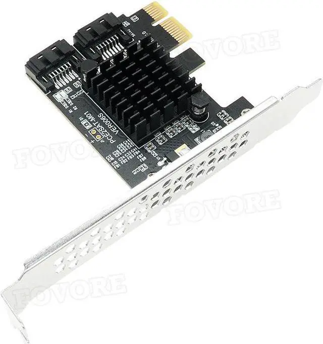 Alt view image 5 of 5 - adapter PCI e 2 port  3 SSD HDD adapter PCI express 3 expansion card PCI-e 1x 2x 4x 8x 16x controller 6Gbps Marvell