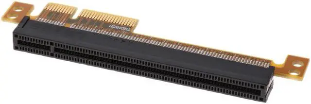 Alt view image 2 of 6 - Dovewill PCI-E PCI Express 4X to 16X Adapter Riser Card Converter Adapter Board PCI-E 4X to 16X Extension Cards