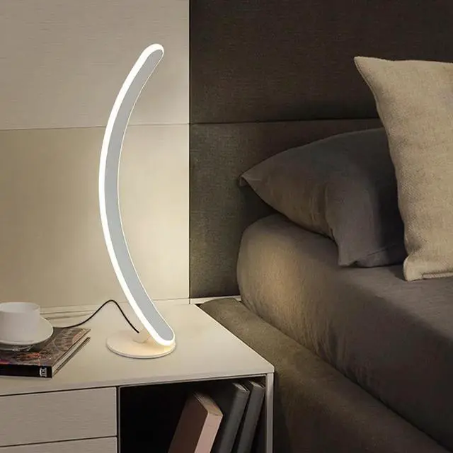 Alt view image 5 of 5 - Decoration 30W Led Desk Lamp Warm/Cold/Nature Lighting Bedroom Bedside LED Reading Lamp DC5V USB Power LED Table Lamp