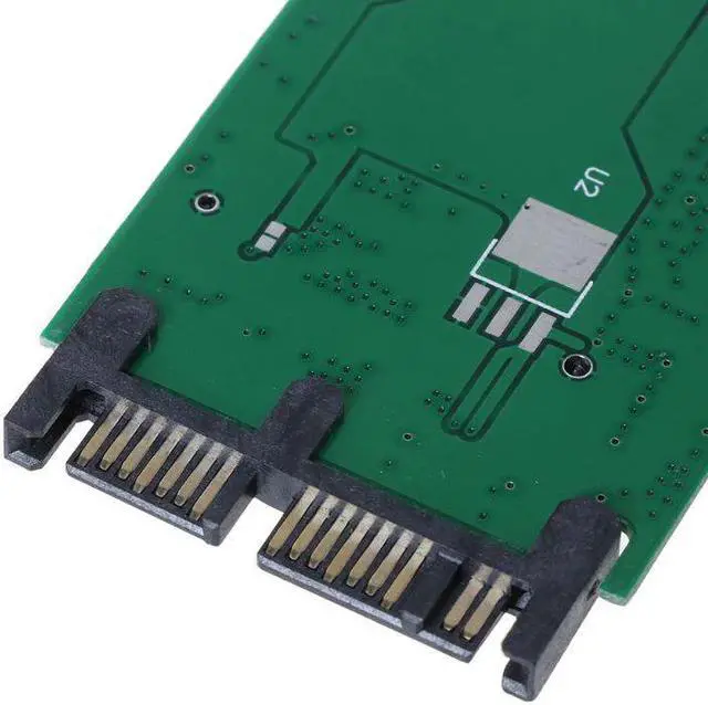 Alt view image 4 of 5 - PCIe PCI-e mSATA SSD to 1.8" Micro SATA Interface Adapter Converter Card for PC Computer Accessories