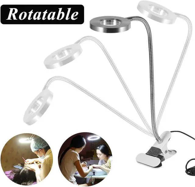 Alt view image 2 of 7 - Lamp USB LED Reading Lights Eye Protect Clamp For Kids Laptop Office Table Lamp Reading Study Lamp Night Lights