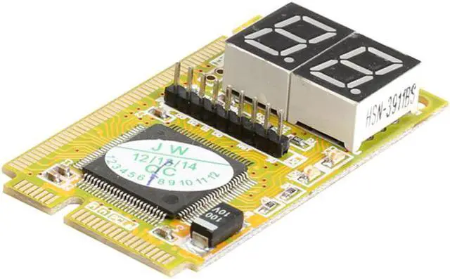 Alt view image 3 of 5 - 3 in 1 Mini PCI/PCI-E LPC POST Tester Diagnostics Debug post Card Adapter Analyzer for motherboard Notebook Laptop Computer