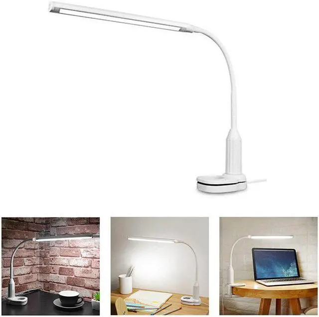 Alt view image 2 of 5 - 500LM LEDs Eye Protect Table Lamp Stepless Dimmable Bendable USB Powered Touch Sensor Control LED Desk Lamp