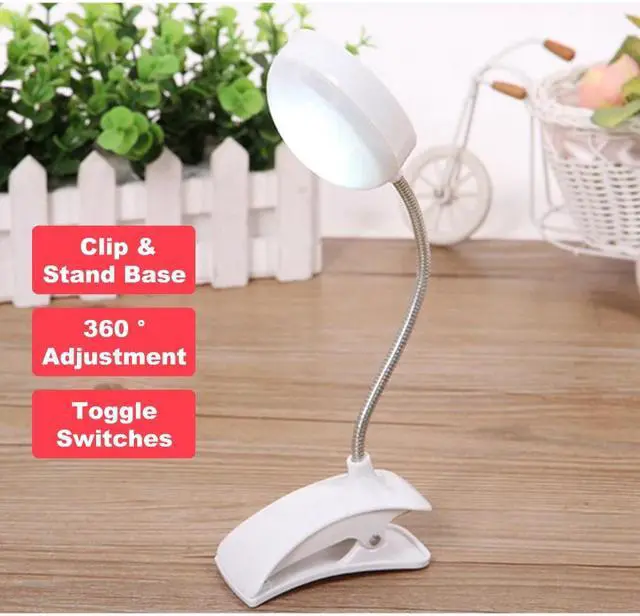 Main image of Flexo LED Table Lamp Clip Desk Lamp LED Clamp Reading Study Bed Laptop Desk Bright Light Drafting Table Lamp Portable