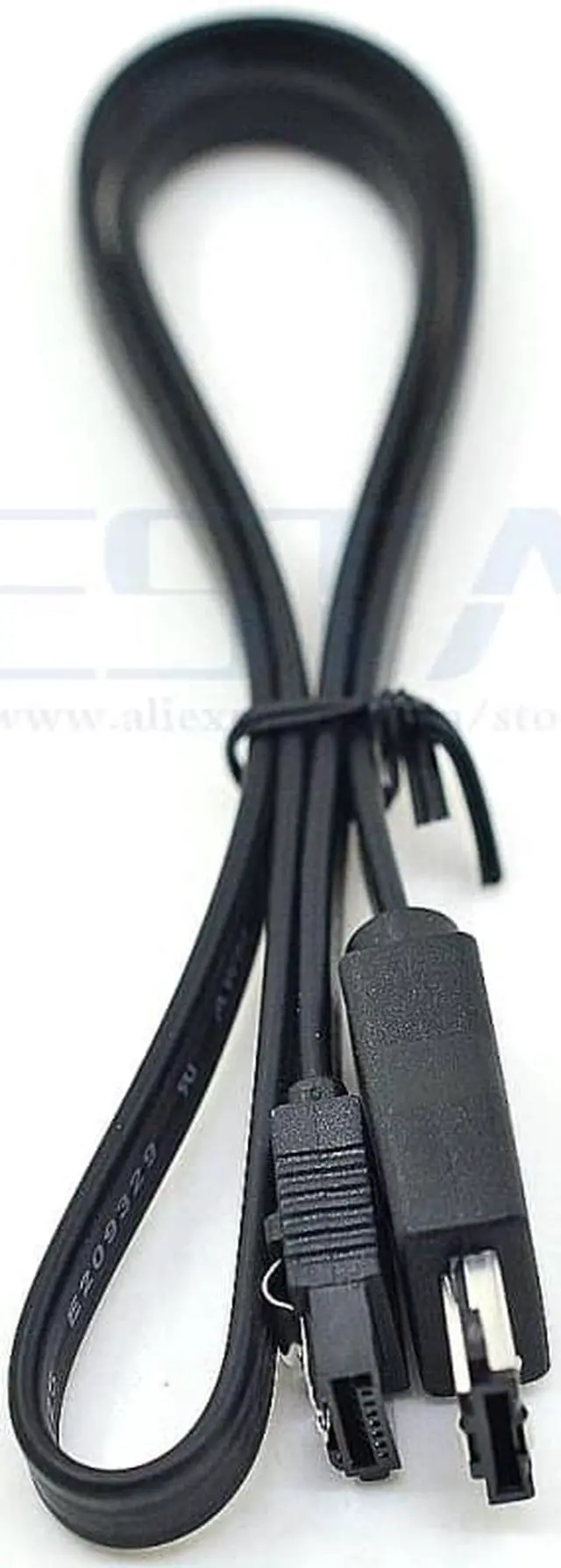 Alt view image 5 of 5 - 2 Ports SATA to eSATA + IDE 4 Pin Power PCI PC Computer Bracket Slot Cable 30cm 2ft External Set 3 in 1