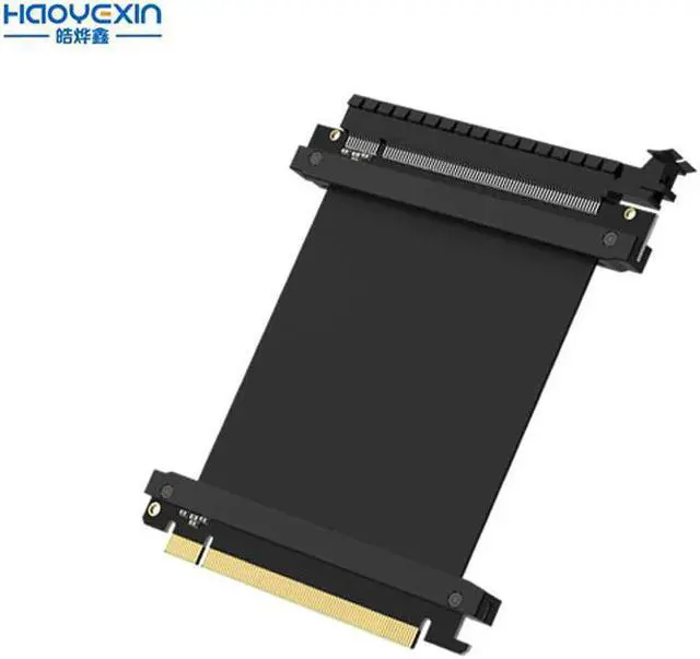 Main image of Speed PC Graphics Cards PCI Express Connector Cable Riser Card PCI-E X16 3.0 Flexible Cable Extension Port Adapter