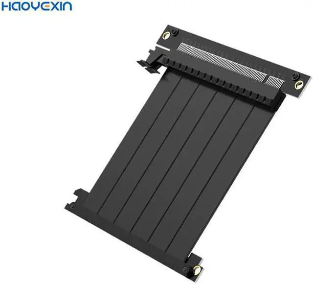 Main image of Express 3.0 High Speed 16X Flexible Cable Extension Port Adapter Riser PC Graphics Cards Connector Double reverse