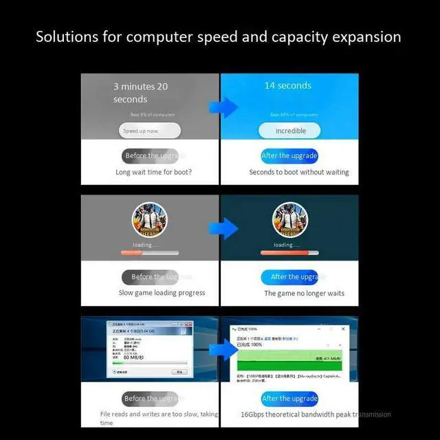 Alt view image 5 of 5 - 3.0 X4 to U.2 SFF-8639 Adapter Card U2 SSD GEN3 Card PCI-E Expansion Card X4 to 2.5Inch SATA Riser Card