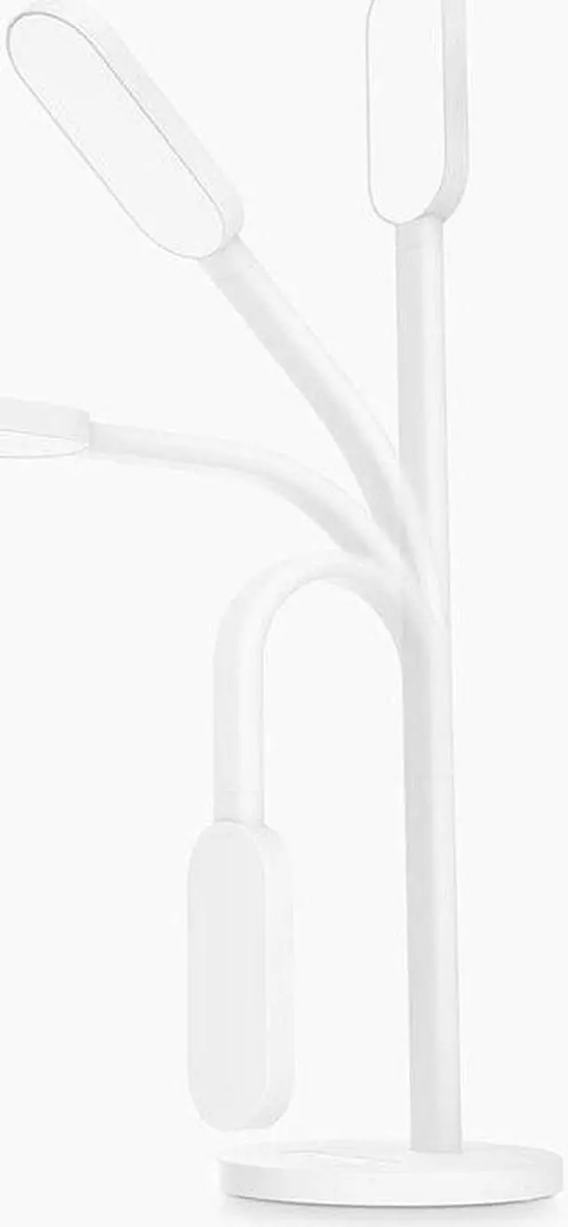 Alt view image 3 of 7 - USB Rechargeable Hengpro Balance LED Table Lamp Ellipse Magnetic Mid-Air Switch Eye-Care Night Light Touch Control