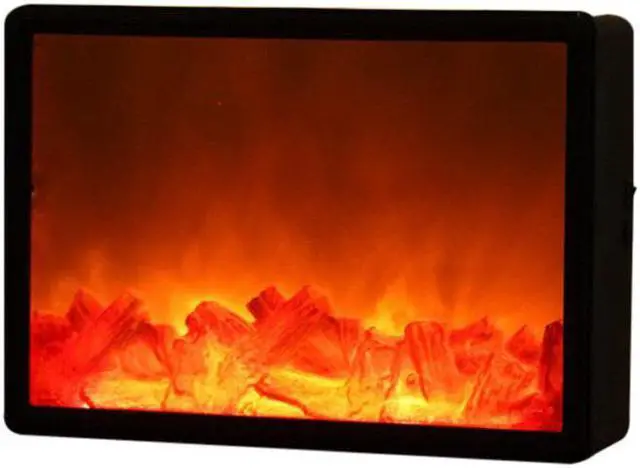 Alt view image 5 of 5 - Simulation Fireplace Flame Light Nordic Style Christmas Ornament Home Decoration JA55