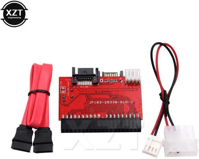 Main image of Quality IDE TO SATA PCI Card SATA to IDE 100/133 HDD/CD/DVD Converter Adapter Serial to parallel port two-way adapter card