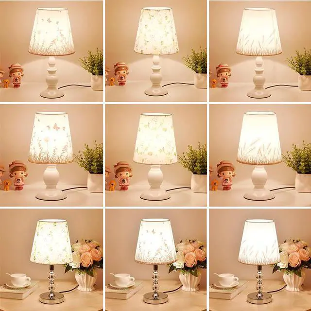Alt view image 6 of 7 - Table Lamp LED Bedside Lamp Modern Bed Lamp For Living Room Bedroom Desk Lamp Art Deco Nordic Night Light E27 EU Plug