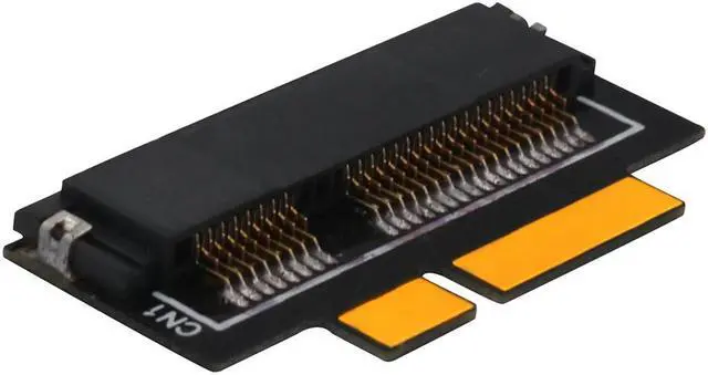 Alt view image 5 of 5 - Drive Cable Connecter Support mSATA SSD to SATA 7+17 Pin Converter Adapter for Macbook Pro Retina 2012/iMac