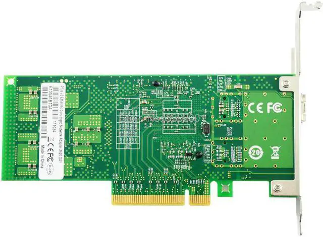 Alt view image 4 of 5 - 10Gb PCI-E NIC Network Card  82599EN Chipset for  X520-DA1 Converged Network Adapter(NIC) Single SFP + Port, PCI Express X8