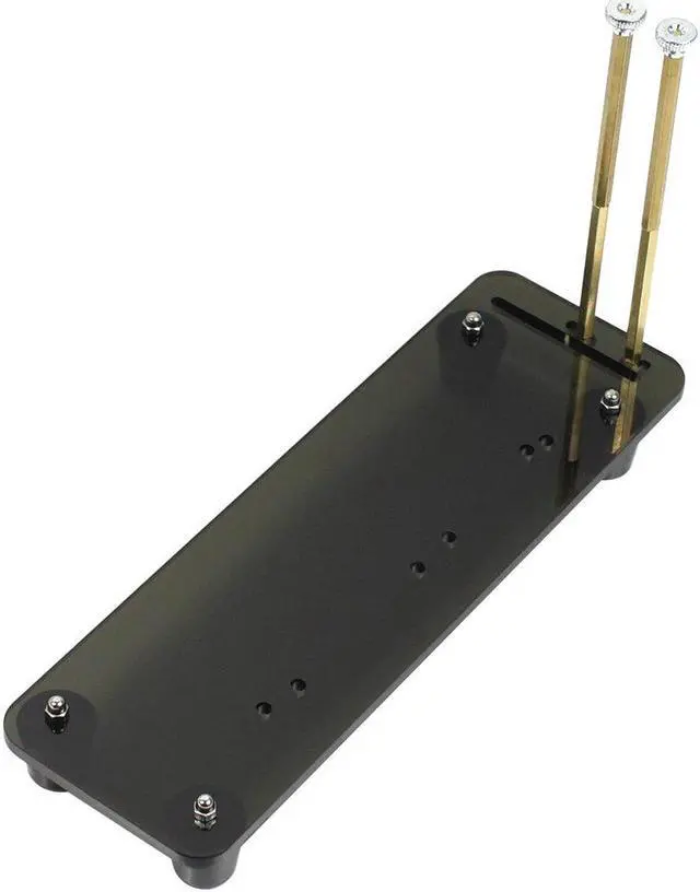 Alt view image 4 of 5 - PCI-E 3.0 16X Graphics Card Vertical Kickstand Base Bracket w PCIE Riser Extension Cable R33SQ for DIY ATX Chassis Case