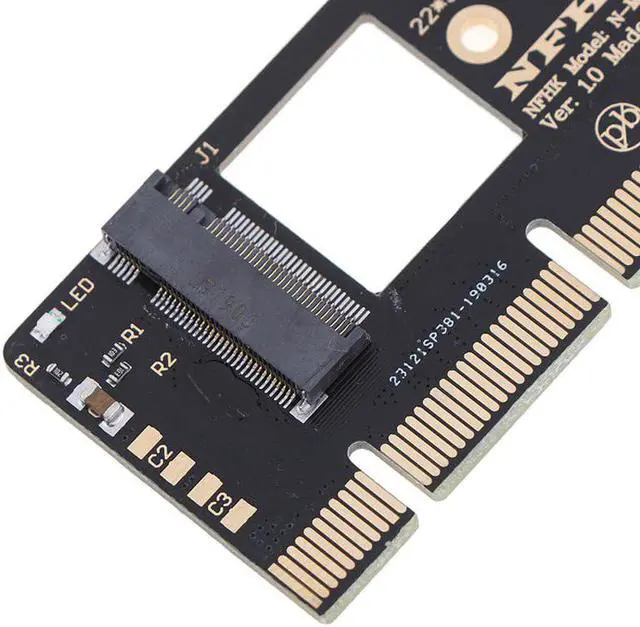 Alt view image 5 of 5 - 1*NVMe M.2 NGFF SSD to PCI-E PCI express 3.0 16x x4 adapter riser card converte