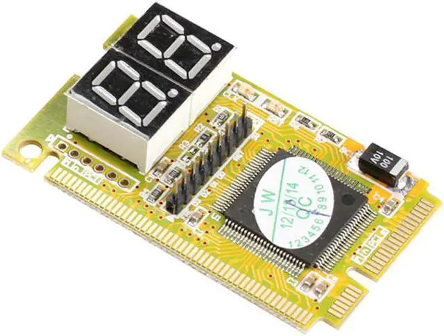 Alt view image 4 of 5 - 3 in 1 Mini PCI/PCI-E LPC POST Tester Diagnostics Debug post Card Adapter Analyzer for motherboard Notebook Laptop Computer