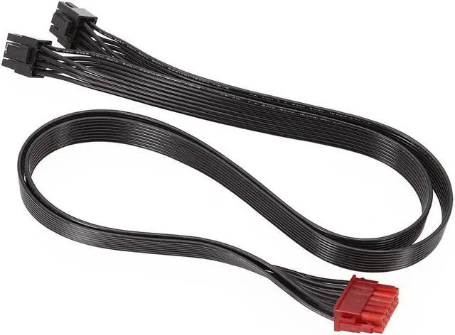 Alt view image 5 of 5 - graphics cable module line cable 12Pin to dual PCI-E 8Pin for Enermax