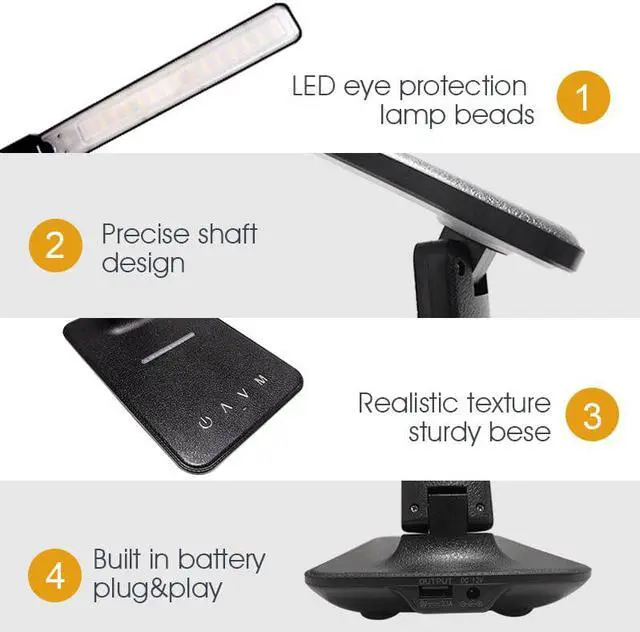 Alt view image 4 of 7 - Table Lamp LED Bedside Lamp Modern Bed Lamp For Living Room Bedroom Desk Lamp Art Deco Nordic Night Light E27 EU Plug