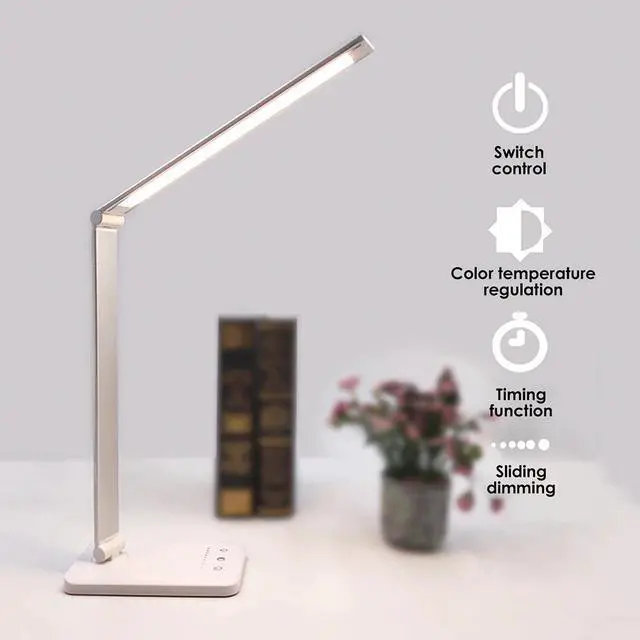 Main image of USB LED Book Light Rechargeable Clip-on Table Desk Lamp Eye Protect Bedroom Reading Light Make Up Book Lamp Nightlight