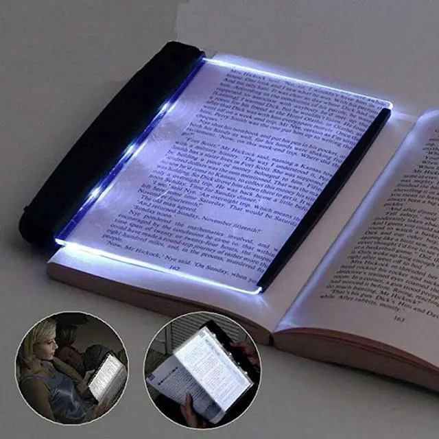 Main image of 1pc Flat Reading Lamp Creative Led Reading Light Student Tablet Reading Light Protect Children Eyes Night Vision Bright Board