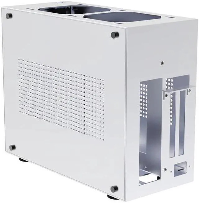 Alt view image 4 of 5 - product A4 all aluminum ITX Case Support SFX Power 240 water cooling include Graphics card extension cable
