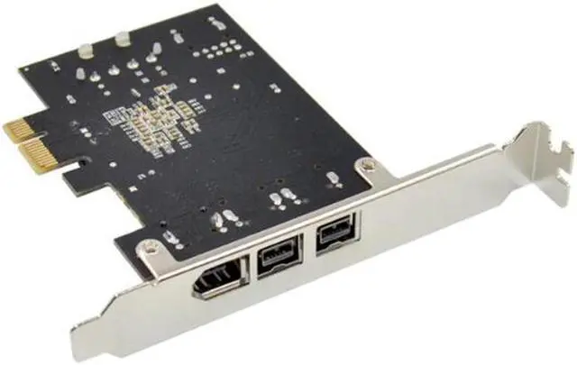Alt view image 4 of 5 - Express 3 Port Video Capture Expansion Card Firewire XIO2213AZAY Chipset 1394B 1394A e 1.1 X1 Card