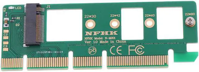 Main image of M.2 NGFF SSD To PCI-E PCI Express 3.0 16x X4 Adapter Riser Card Adapter Converter