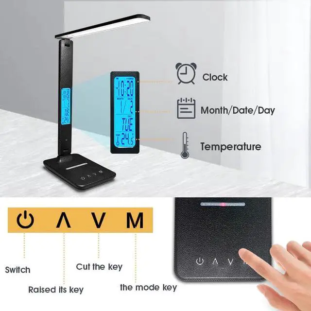 Alt view image 5 of 7 - Table Lamp LED Bedside Lamp Modern Bed Lamp For Living Room Bedroom Desk Lamp Art Deco Nordic Night Light E27 EU Plug