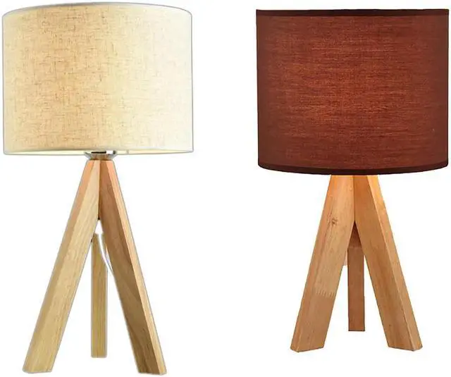 Alt view image 4 of 5 - Bedsides Table Lamps Night Table Lamps Art Deco Modern Desk Lights Living Room Bedroom LED E27 Nordic Home Lighting