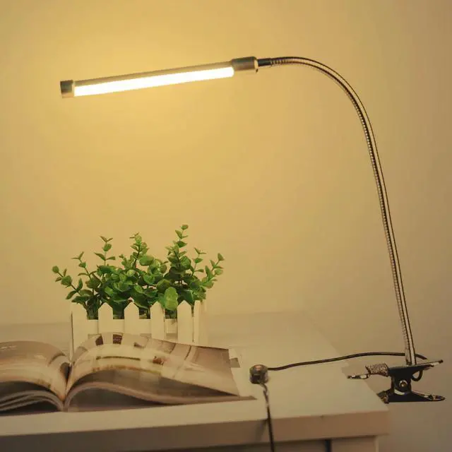 Main image of 10W LED Table lamp Clamp Clip Light Table 36 LEDs 10-level Brightness Adjustable 3 Colors USB led Reading led desk lamp