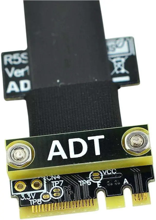 Alt view image 5 of 5 - mPCIe to M.2 key A.E. extension cable , mini pcie mPCI-e Card to NGFF M2 A.E. slot extension adapter cable