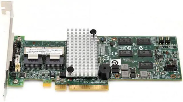 Alt view image 3 of 5 - M5015 Megaraid 9260-8i SATA / SAS Controller RAID 6G PCIe x8 for LSI 46M0851 Read Rate 2875MB/s Write Rate 1850MB/s