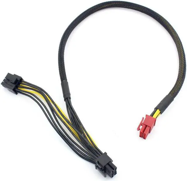 Alt view image 4 of 5 - 18AWG PCI-E Graphics Card Modular Power Cable 8pin to Dual 8pin for Antec ECO TP NP Series