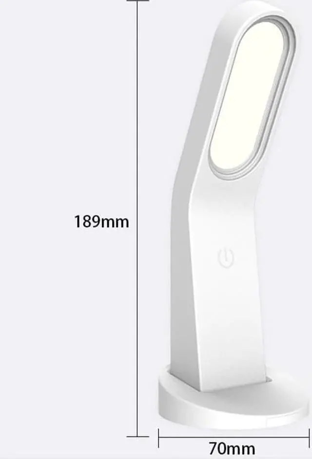 Alt view image 5 of 5 - Desk Lamp For Study Reading Rechargeble Touch Dimming Kids Children Night Lamp Bedside Table For Bedroom Living Room Holder