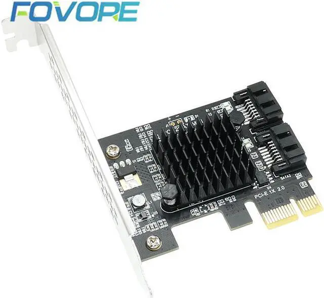 Main image of PCI e adapter 2 ports 3.0 to PCIe x1 expansion adapter Card 3.0 PCIe PCI-e Converter Marvell 88SE9125