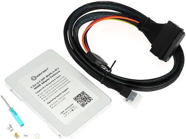 Main image of ( SFF-8639 ) To M.2 NVMe PCI-e PCI express I/F SSD Adapter HDD with enclosure