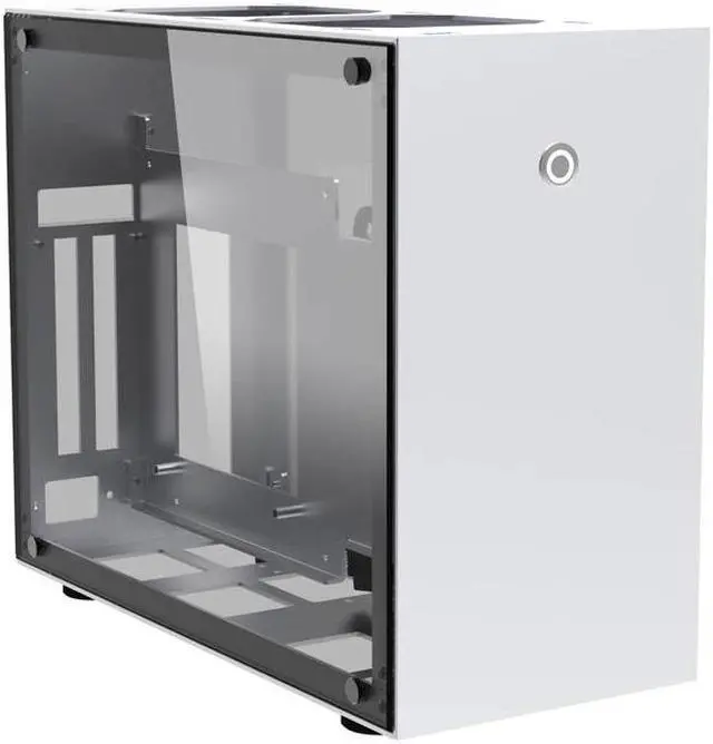 Alt view image 3 of 5 - product A4 all aluminum ITX Case Support SFX Power 240 water cooling include Graphics card extension cable